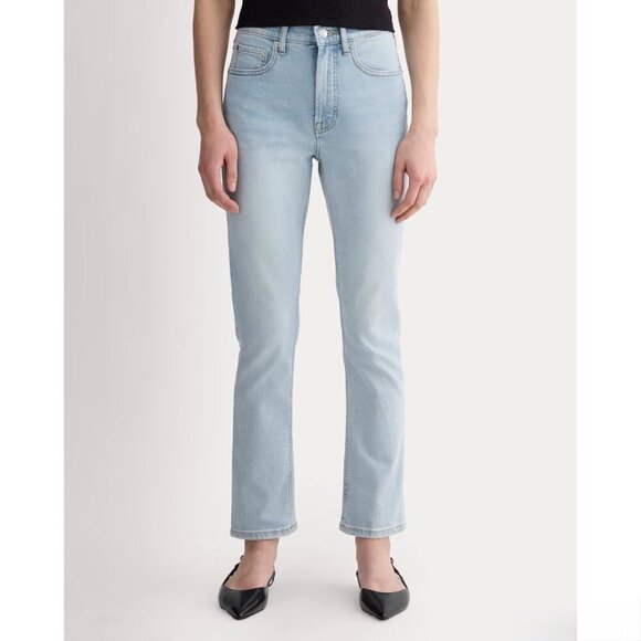 Everlane Denim Cheeky High Rise Jean Light Wash Blue Casual Preppy 31 Regular - Picture 1 of 8